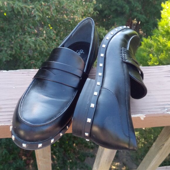 Charles by Charles David studded loafers sz 9 1/2 - Picture 1 of 13